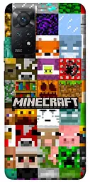 Чохол Demsky Minecraft collage для Xiaomi Redmi Note 11 Pro 4G/5G