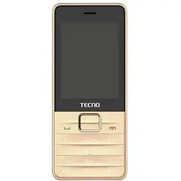 Телефон Tecno T454 Dual SIM 2-симковий кнопковий золотистий