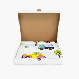 Бортики в дитяче ліжечко 30x60 RETRO CARS, білий (WeltBed_CarsRetro_30x60) - мініатюра 3