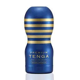 Мастурбатор Tenga Premium Original Vacuum Cup (глибоке горло) з вакуумною стимуляцією - мініатюра 1