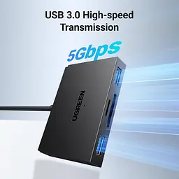 Кардрiдер Ugreen iдер Card Reader USB 3.0 4-in-1 (45167) - мініатюра 8