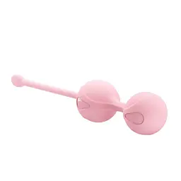 Вагінальні кульки ніжно-рожевого кольору Kegel tighten up2 - мініатюра 4