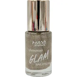 Лак для нігтів Maxi Color Shimmer Glam Nail Polish 01 (4823097122648)