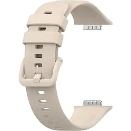 Ремінець DK для Huawei Watch Fit 2 Silicone Sport Full Light Classic (ivory)