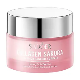 Крем Sadoer для обличчя з сакурою Collagen Sakura Firming Elasticity Cream 50 мл