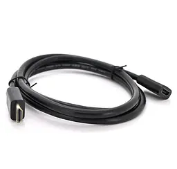 Удлинитель HDMI (папа) - HDMI (мама) Merlion HF05 0.5m, v2.0, OD-7.0mm - мініатюра 4