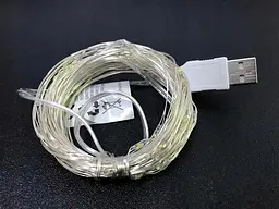 Гірлянда крапля роси usb Sun Lamp 100 led нитка довжина 10 м c USB для 5v - мініатюра 3