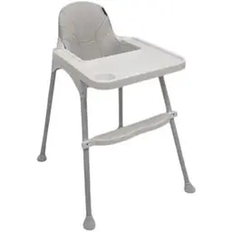 Стілець 2 в 1 для годування дитини VELANO Basic, white