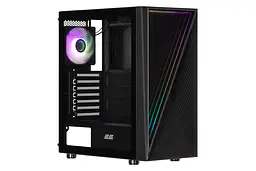 2E Gaming Корпус Infinity G205A без БЖ 2xUSB3.0, 1xUSBType-C, 1x120мм ARGB, 2x120мм, VGA 345мм, LCS ready, TG Side Panel, ATX, чорний - мініатюра 5