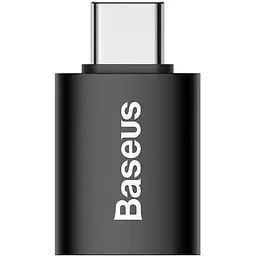 Перехідник Baseus Ingenuity Series Mini OTG Adaptor USB-C to USB-A Black (ZJJQ000001) [78667]