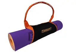 Сумка-переноска EasyFit для йога-килимка Помаранчева - мініатюра 3