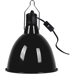 Світильник глибокий рефлекторний Repti-Zoo RL02LB 200W для нагрівальних і UVB ламп