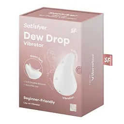Вібратор для клітора Satisfyer Dew Drop білий - мініатюра 7