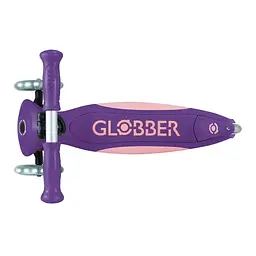 Самокат Globber серії Elite Lights фіолетово-рожевий Колеса з підсвічуванням (439-603-3) - мініатюра 6