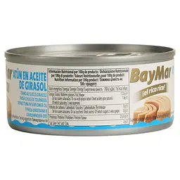 Тунець в соняшниковій олії BayMar Atun en Aceite 160 г - мініатюра 3