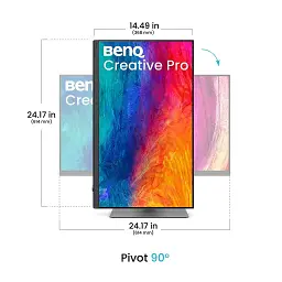 Монітор BenQ PD2732U (9H.Y0MLA.TBE) - мініатюра 12