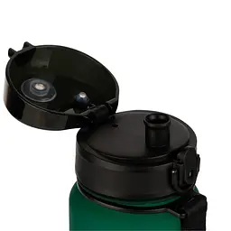 Пляшка для води UZSPACE 3038Dark-Green 1000 мл, темно-зелена - мініатюра 3