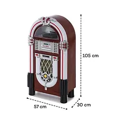 Музичний центр auna Graceland DAB/FM (10033773) - мініатюра 3