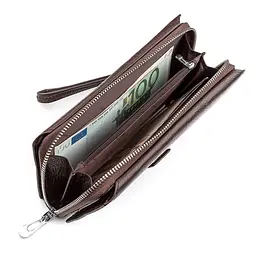 Гаманець жіночий ST Leather 18457 (ST228) з натуральної шкіри коричневий - мініатюра 9