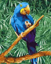 Набір для розпису по номерах Блакитне диво, 40x50 см, КНО4487
