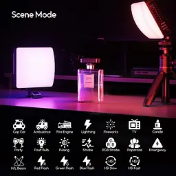 Накамерне світло Ulanzi C01 RGB L205 Black [157902] - мініатюра 15