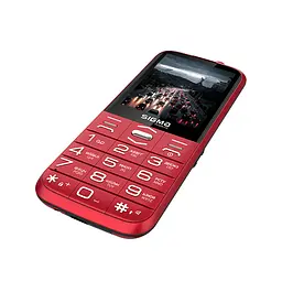 Телефон Sigma Comfort 50 Grace CF212 Red UA UCRF - мініатюра 3