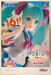 Фігурка Sega Luminasta Хацуне Міку Hatsune Miku 16th Anniversary 17 см SL HM 16A - мініатюра 4