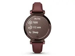 Смарт-годинник Garmin Lily 2 Dark Bronze with Mulberry Leather Band (010-02839-61) - мініатюра 6