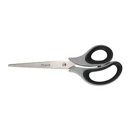 Ножиці Axent Duoton Soft, 21см, gray-black (6102-01-А)