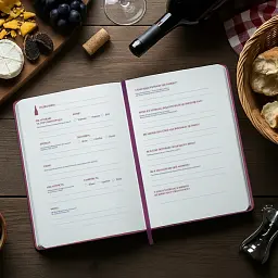 Щоденник винний «Скарбниця винних вражень» рожевий - мініатюра 2