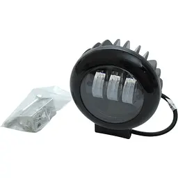 Додаткова LED фара BELAUTO 30W (10W x 3) 10-30V Ø 116x60 mm / 2700Lm Далека 1 шт. (BOL0310L Spot)