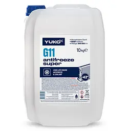Антифриз YUKO Super G11 -42 ° C синій 10л
