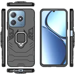 Чохол бампер Primolux Ring Armor для Realme C63 / Realme C61 Black - мініатюра 2