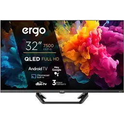 Рідкокристалічний телевізор ERGO 32JFQ7500 - мініатюра 1