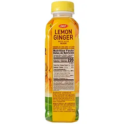 Фруктовий напій OKF Fruit Juice with Aloe LemonGinger 0.5 л - мініатюра 3