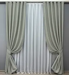 Комплект штор VR-Textil Eclipse блекаут 2 шт 150x270 см сатин (1790ш) - мініатюра 2