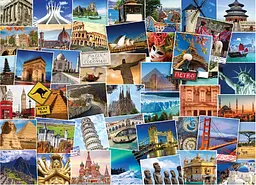 Пазл EuroGraphics Дорогами світу 1000 елементів (6000-0751) - мініатюра 2