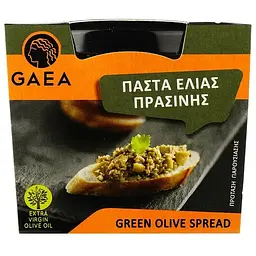 Паштет Gaea Green Olive Spread з зелених оливок 100 г