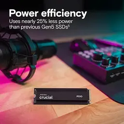 SSD накопичувач Crucial P510 1 TB with Heatsink (CT1000P510SSD5) - мініатюра 2
