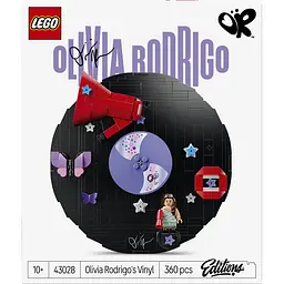 Конструктор LEGO Editions Music Вініл Олівії Родріґо 360 ел. (43028)