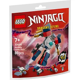 Конструктор ​LEGO Ninjago Мінініндзя комбо робот 80 деталей (30699) - мініатюра 2