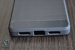 Протиударний бампер PRIMO Carbon Fiber Series для Xiaomi Redmi 4 / Redmi 4 Prime - мініатюра 5