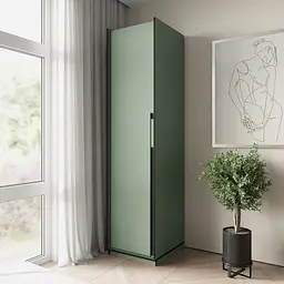 Шафа розпашна Moreli Ramo FR-0011 з полицями 518х570х2100 мм Зелений Димчастий