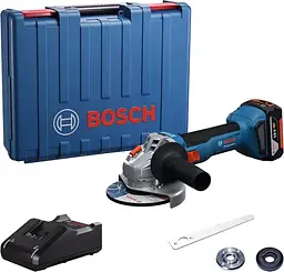 Шліфмашина кутова акумуляторна Professional GWS 18V-8 125мм 18В Bosch teh0025467