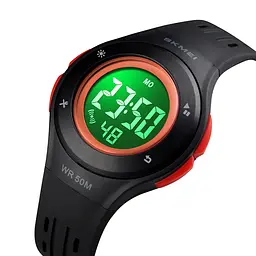 Наручний годинник дитячий 1455BK Black Skmei acs0030734 - мініатюра 4