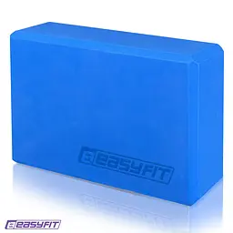 Блок для йоги EasyFit EVA Синій - мініатюра 2