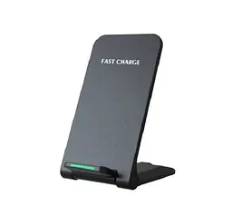 Бездротовий зарядний пристрій підставка Interlook FAST CHARGE QI 15W Smart Sensor  - мініатюра 2