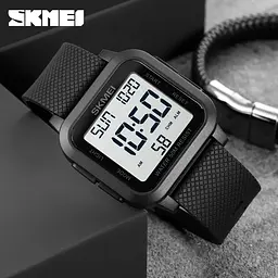 Чоловічий наручний годинник 1894 Black Skmei acs0030493 - мініатюра 4
