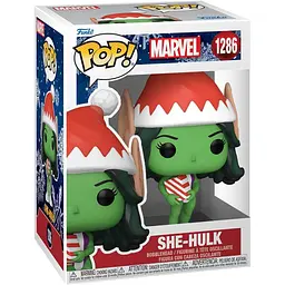 Фігурка Funko Pop Марвел Жінка Халк Marvel Holiday She-Hulk 10 см MH SH 1286 - мініатюра 3