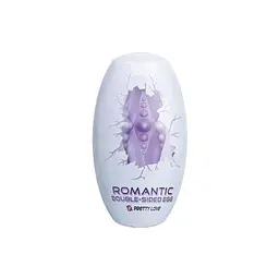 Мастурбатор-яйце Pretty Love Romantic Double Sided Egg, 8.6х4.6 см (фіолетовий) - мініатюра 7